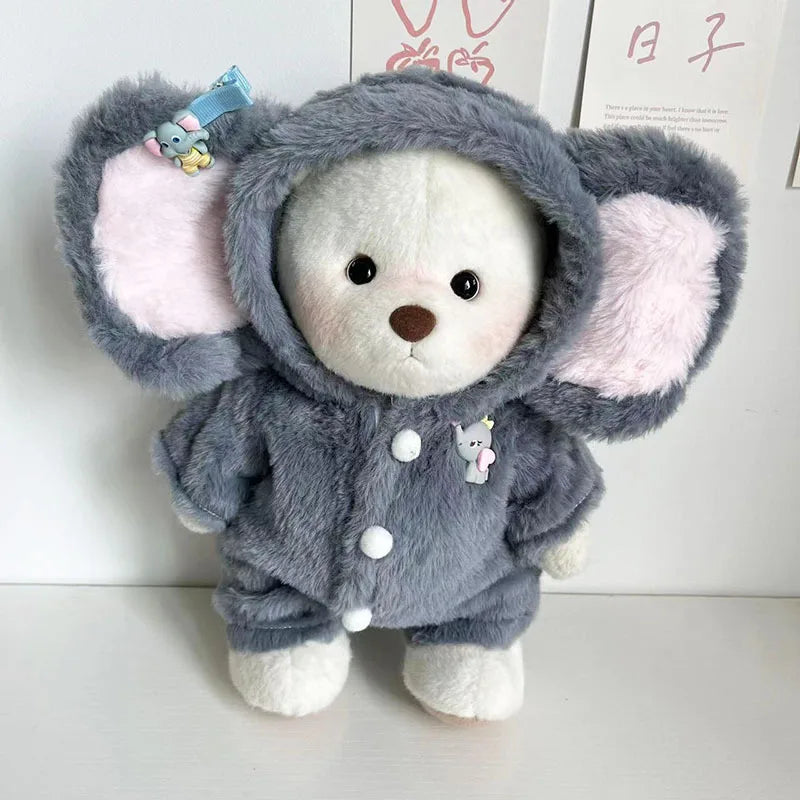 Doll Clothing 30Cm Soft Plush Toy Cosplay Kawaii Toys Anime Accessories Set Creative Dress up Cute Cartoon Friend Birthday Gift