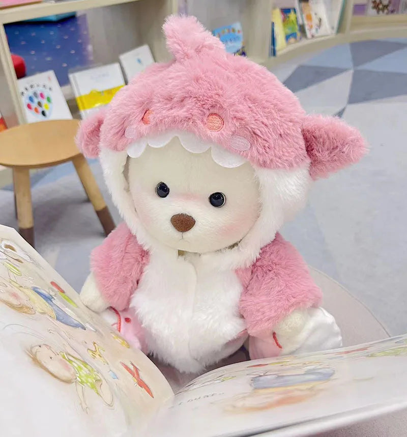 Doll Clothing 30Cm Soft Plush Toy Cosplay Kawaii Toys Anime Accessories Set Creative Dress up Cute Cartoon Friend Birthday Gift