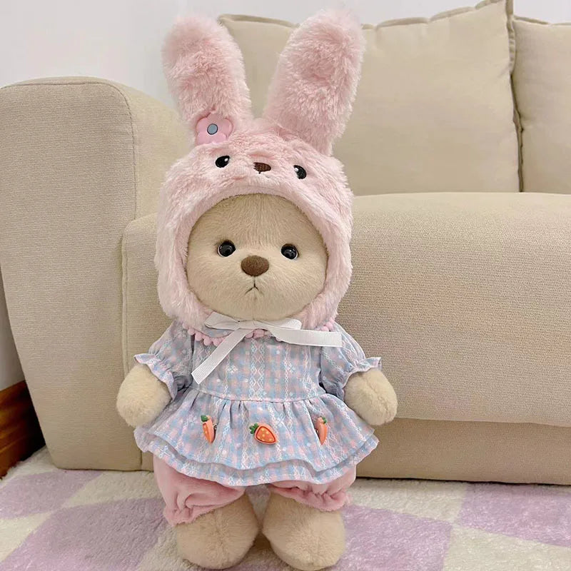 Doll Clothing 30Cm Soft Plush Toy Cosplay Kawaii Toys Anime Accessories Set Creative Dress up Cute Cartoon Friend Birthday Gift