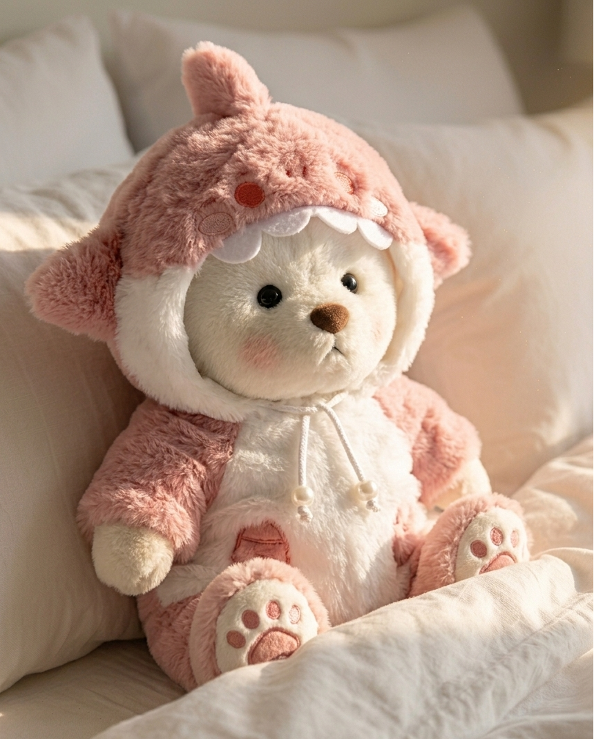 Ubranko Rekin Różowe